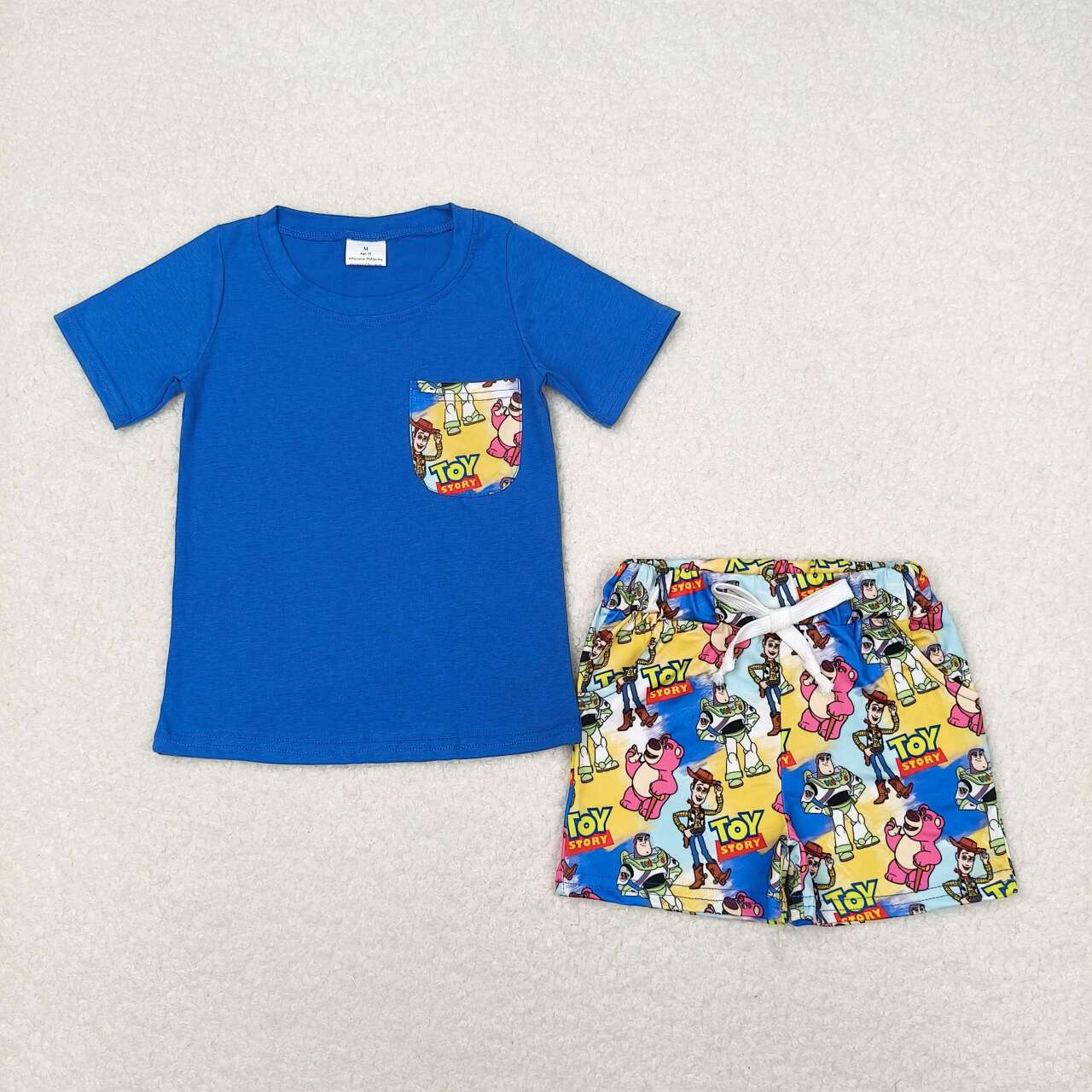 BSSO0833 Baby Boys Toy Cartoon Shorts Set