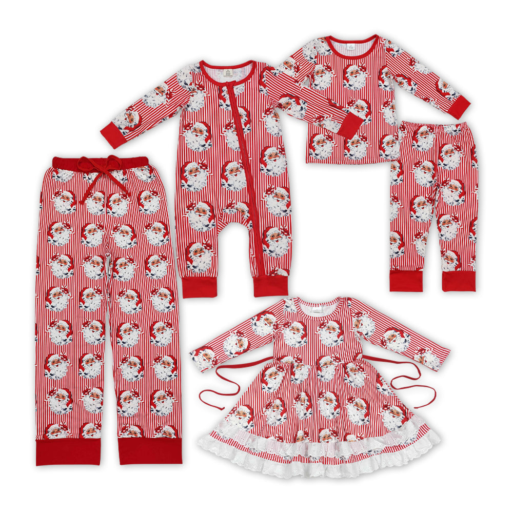 Family Christmas Santa  Sleeping Wear