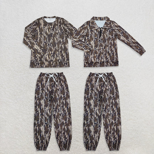 Adult Women  Bottomland Camo Active Jogger Set for Yoga Sport