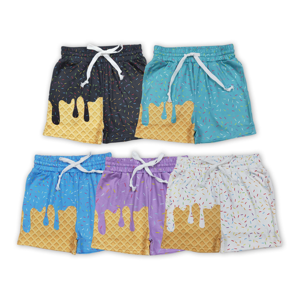 Sibling Kids Boys  Ice Cream Drip Pocket Shorts