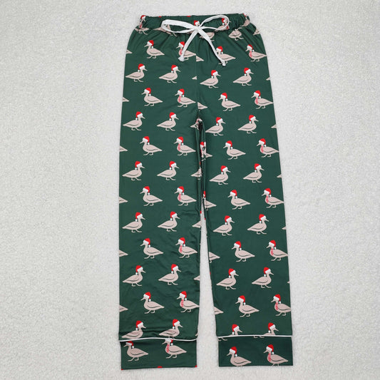 P0636 Adult  Men Christmas Duck Pajama Pants