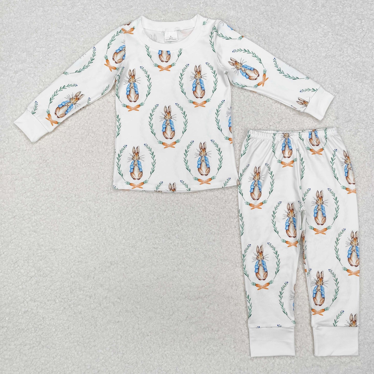 Baby Boys Easter Bunny Pajama Set