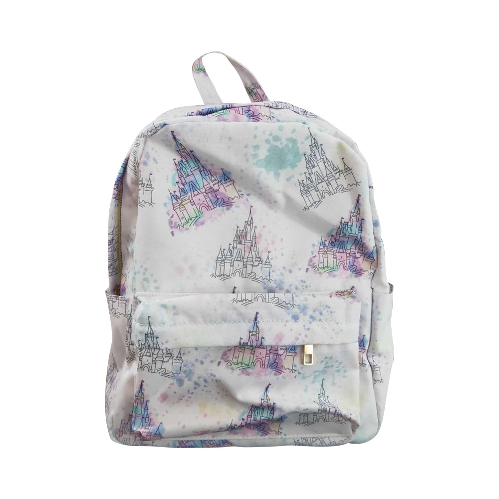 Kids Girls Castle Backpack Bag