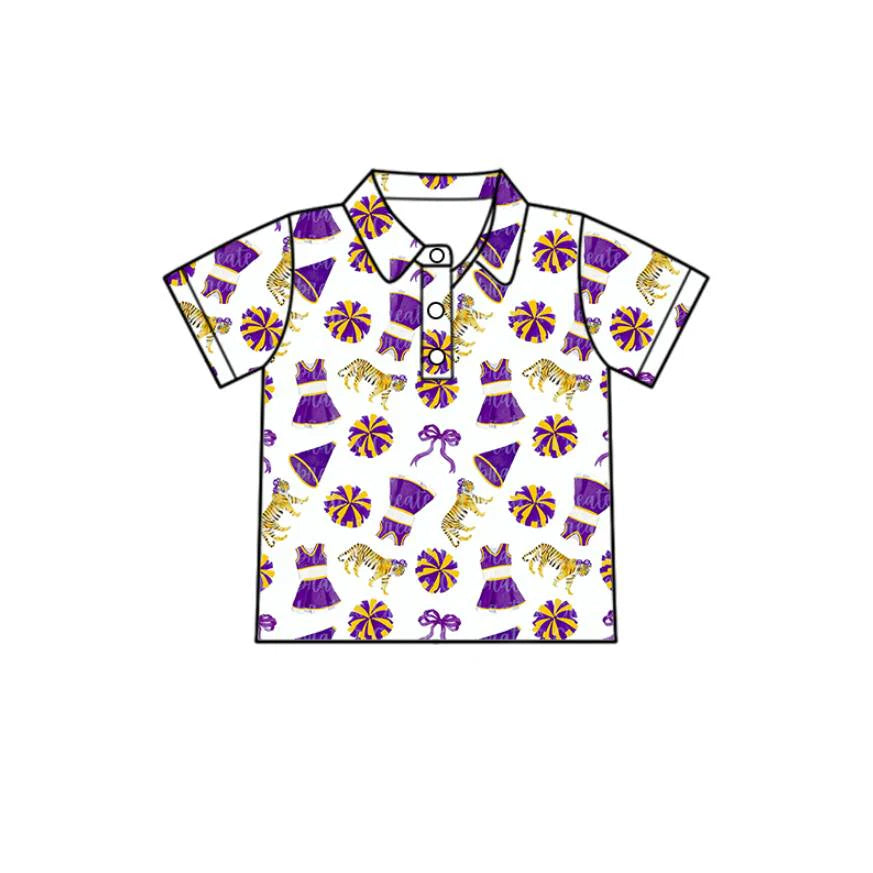 Preorder 5 MOQ Baby Sibling Lsu Tiger Top and Dress