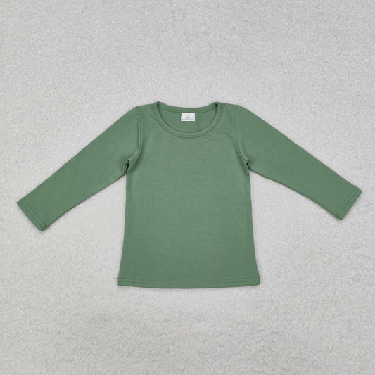 GT0804 Baby Hunter Grey Long Sleeve Cotton Shirt Top