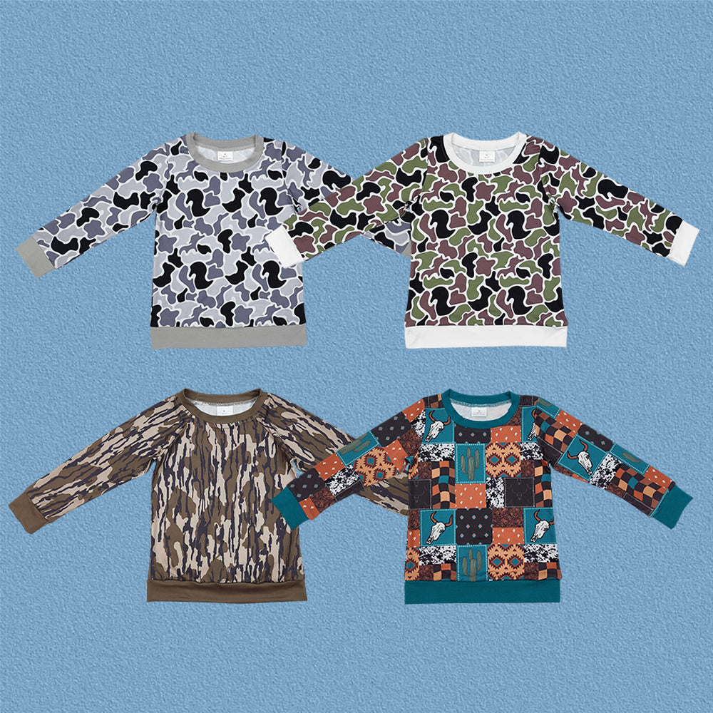 Sibling Baby Boys Long Sleeve T-shirt Top