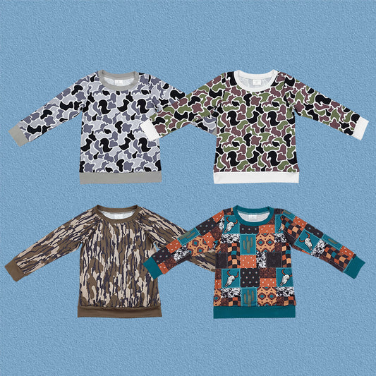 Sibling Baby Boys Long Sleeve T-shirt Top