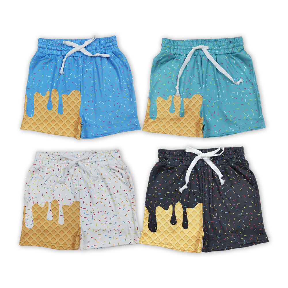 Sibling Kids Boys  Ice Cream Drip Pocket Shorts