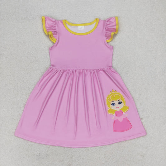 GSD1146 Baby Girls Princess Short Sleeve Dress