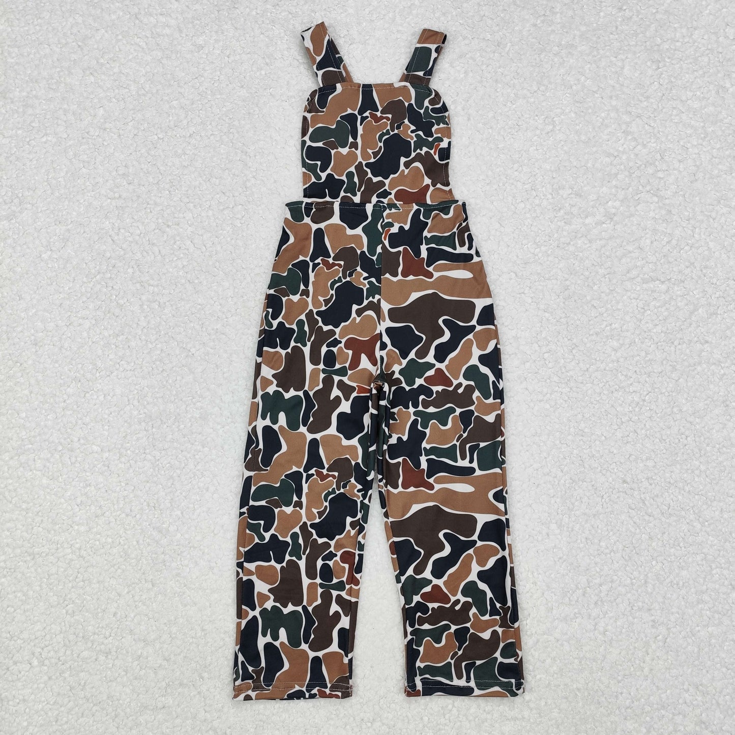 Baby Boys Dark Green Camo Jumpsuit