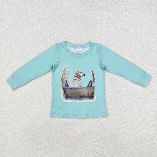 Baby Boys Long Sleeve Hutning Dog Top