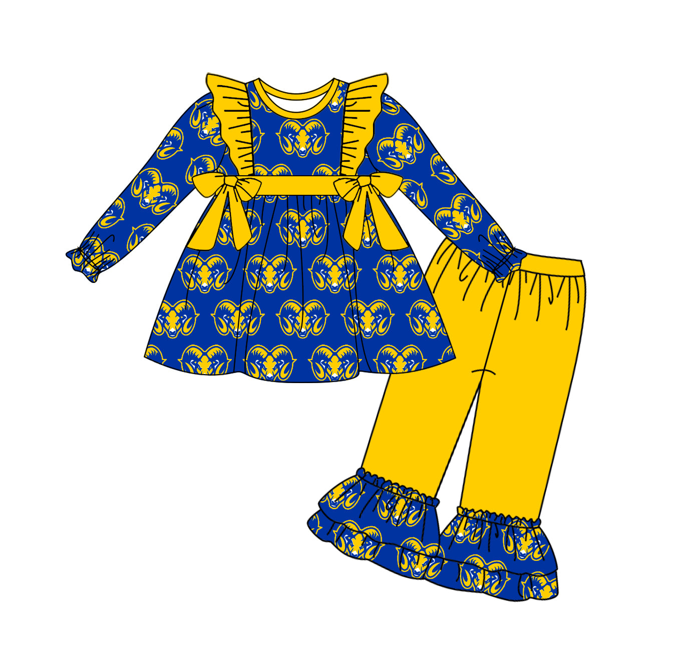 Baby Girls Sport Team  Lakeside  Pants Set Deadline:16th Aug