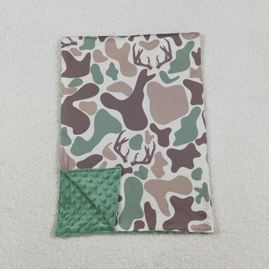 BL0226 Baby Hunting Deer Camo Blanket
