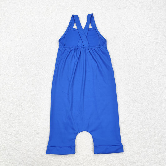 S0452 Baby Girls Blue Active Wear Jumpsuit Preorder