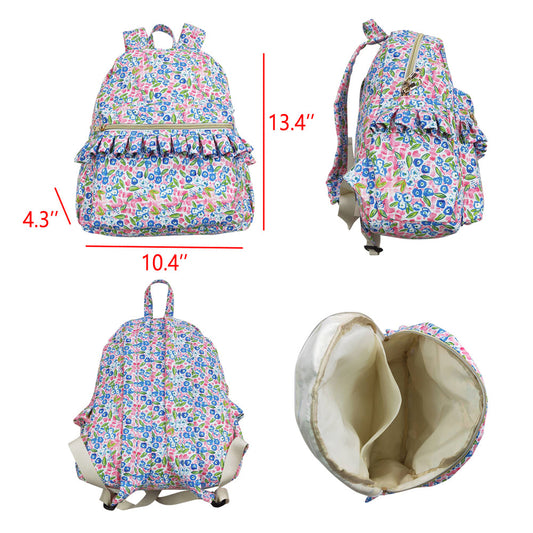 BA0098 Baby Girls Blueberry  Packback Book Bag