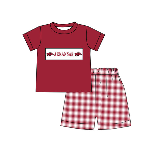 (5MOQ) Baby Boys Footall Team Summer Shorts Set Pre-order