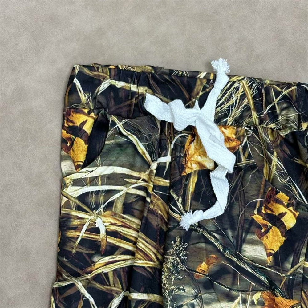 Kids Boys Hunting Camo Hoodie Top Jogger Set