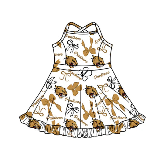 Preorder 5 MOQ Kids Sport Football Team Panthers Matching Clothing