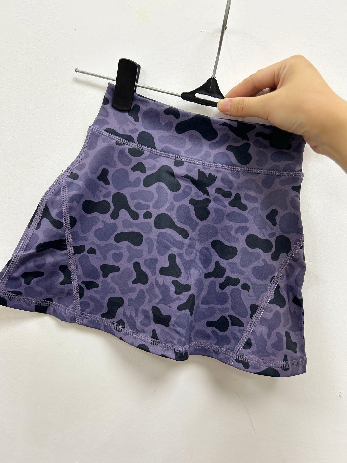 Kids Sibling Actice Wear Girls Hunting Camo Yoga Skort