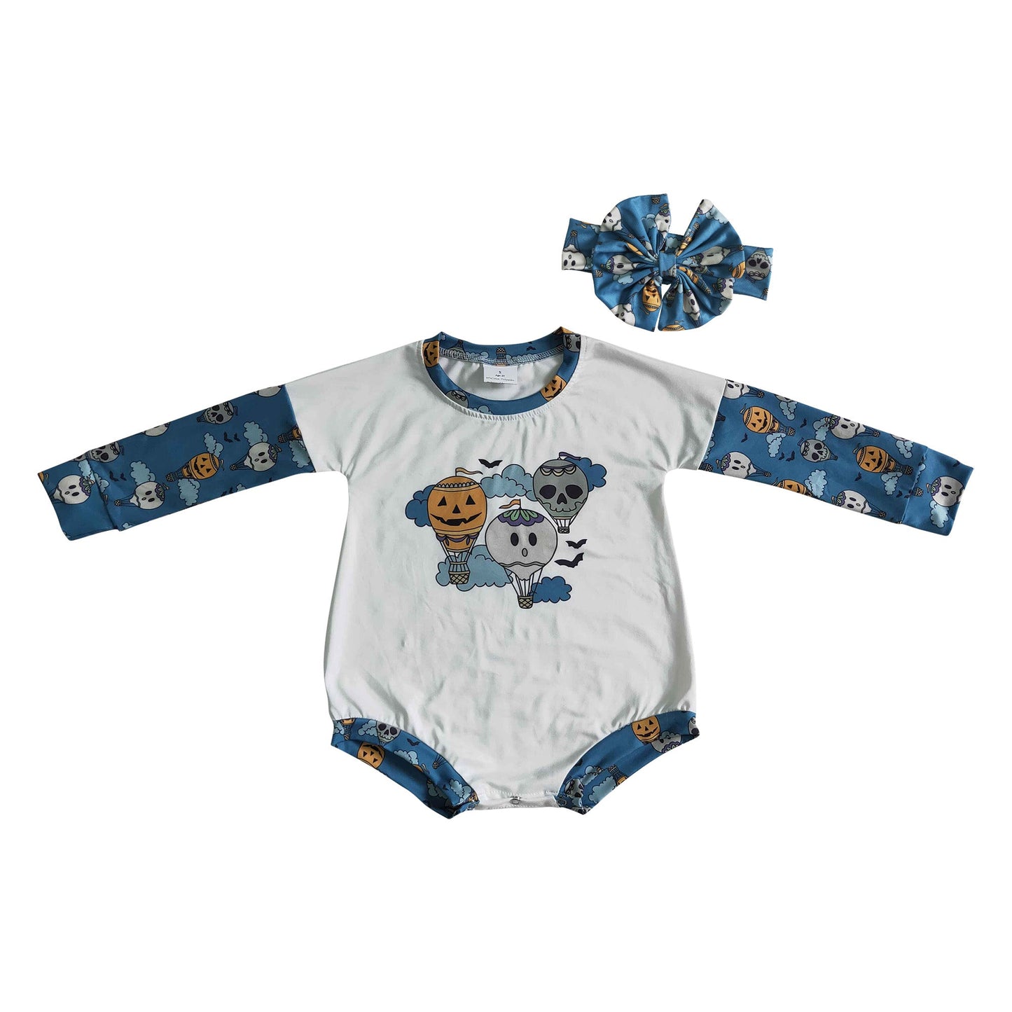 LR0125  Halloween  Shirt Romper