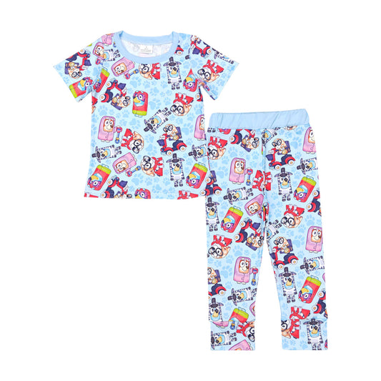 Baby Girls Cartoon Dog Pups Pajama Set