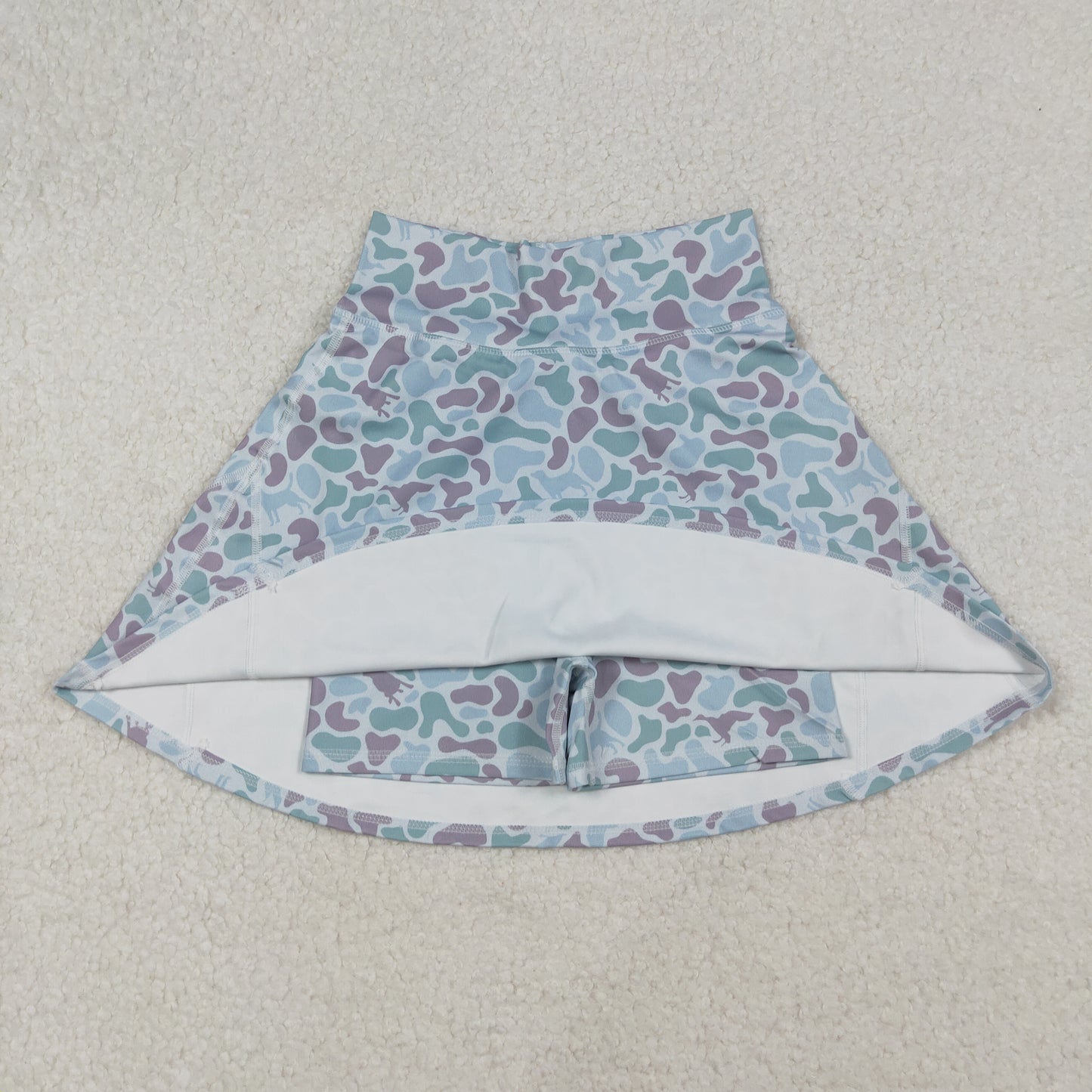 Mommy and Me Blue Camo  Active Skort