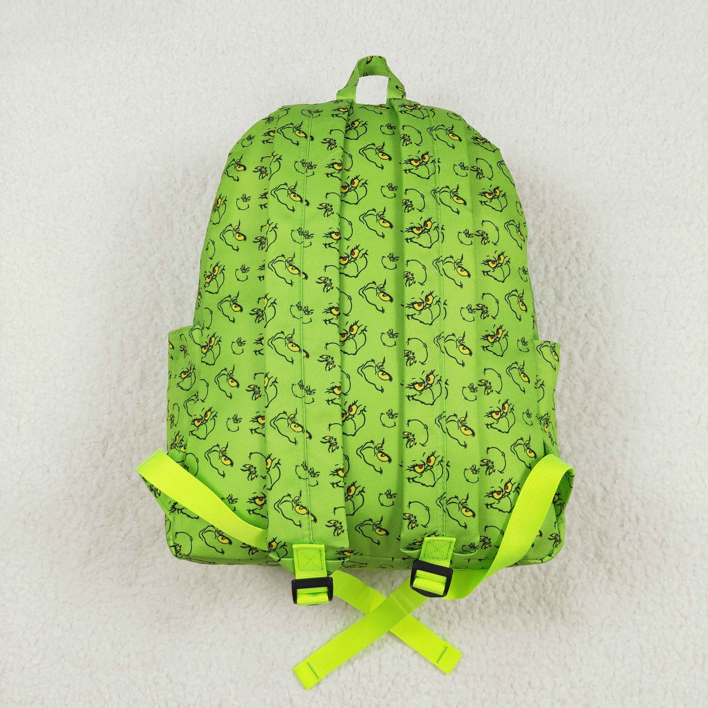 BA0119 Kids Girls Boys Christmas Green Backpack Bag