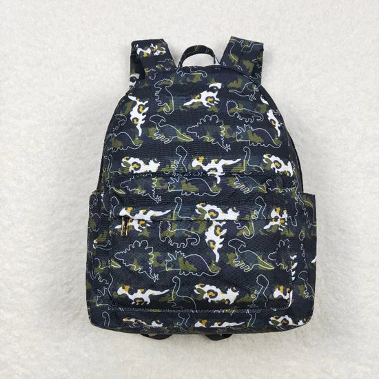 Baby Kids Boys Sibling Brother Camo Backpacks Bags