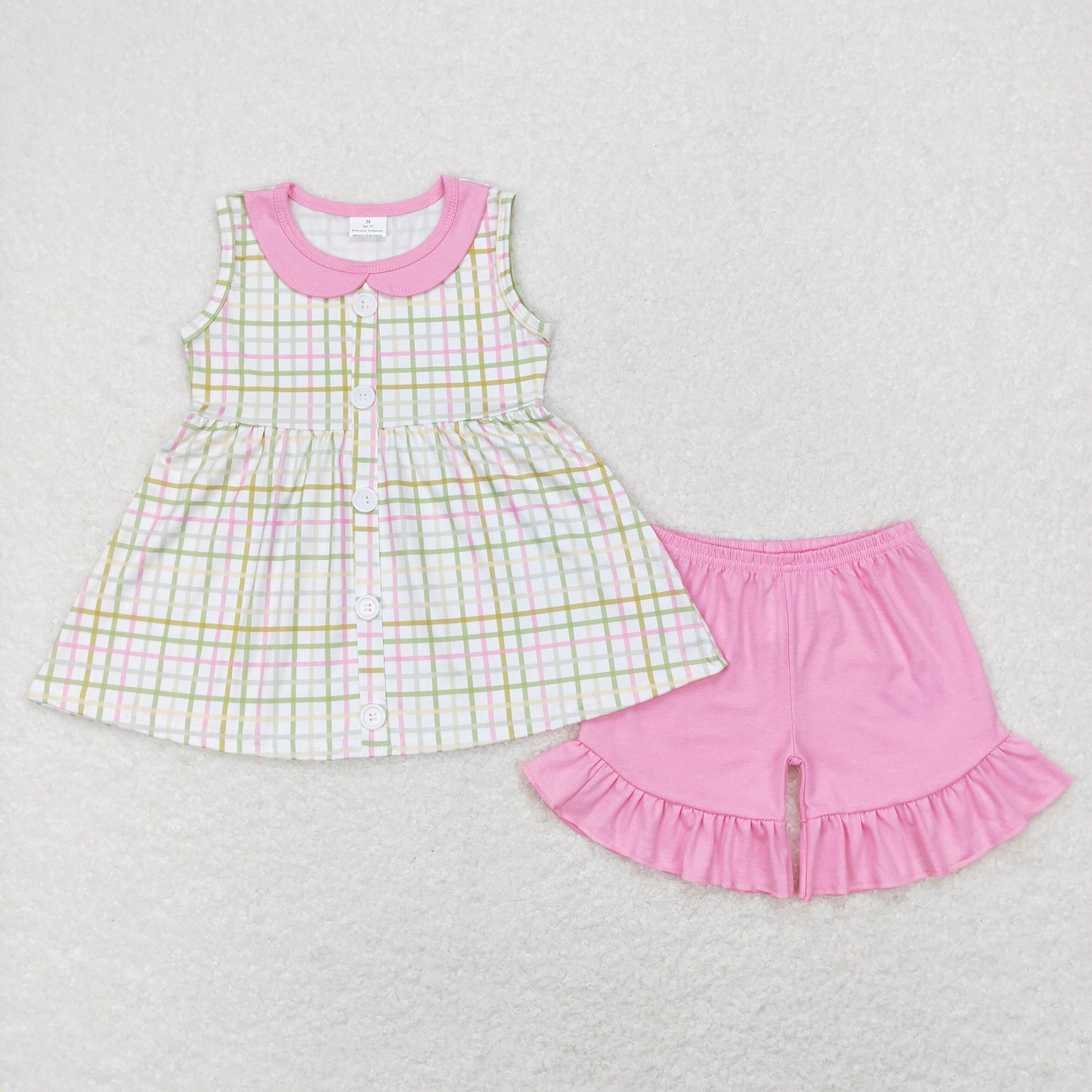 Sibling Baby Kids Short Sleeves Top Short Set And Rompers