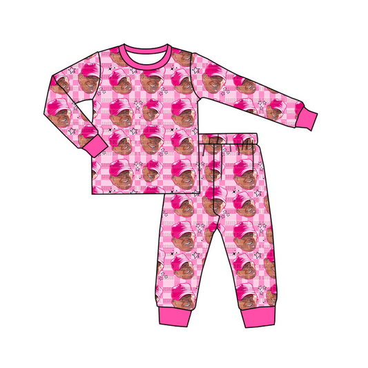 Baby Girls Donald Trump Pink Jammie’s Deadline Time :  20th Nov. Preorder