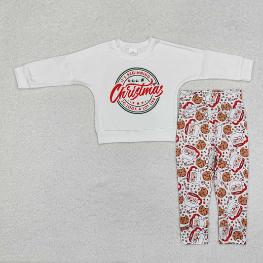 BLP1002 Baby Boys Christmas Santa Cake Pants Outfit