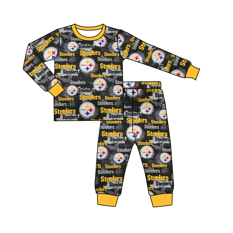 Steelers Boys Sport Team Pajama Set Dealine Time :  5th Aug