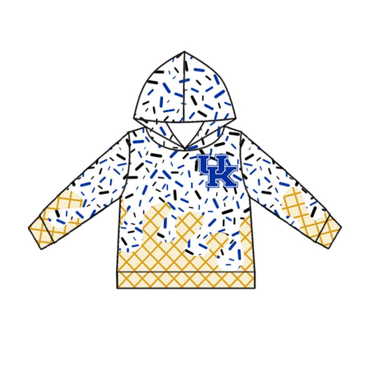 Baby Boys Ice Cream Drip UK Team Hoddie Pullover Top 5 MOQ Preorder