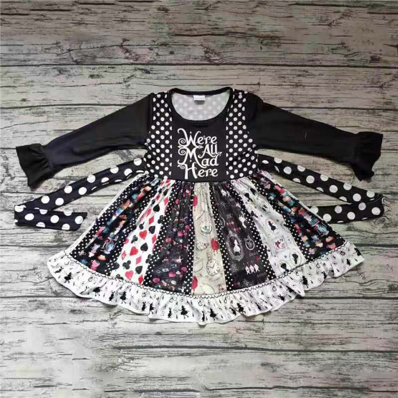 6 A12-11 We are All Mad Here Twirl Dress