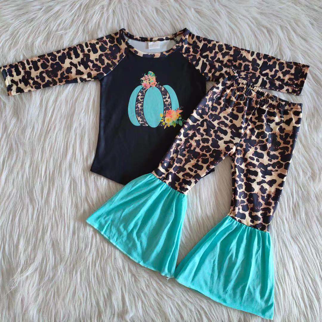 Kids Girls Fall Pumpkin Outfit $2.99