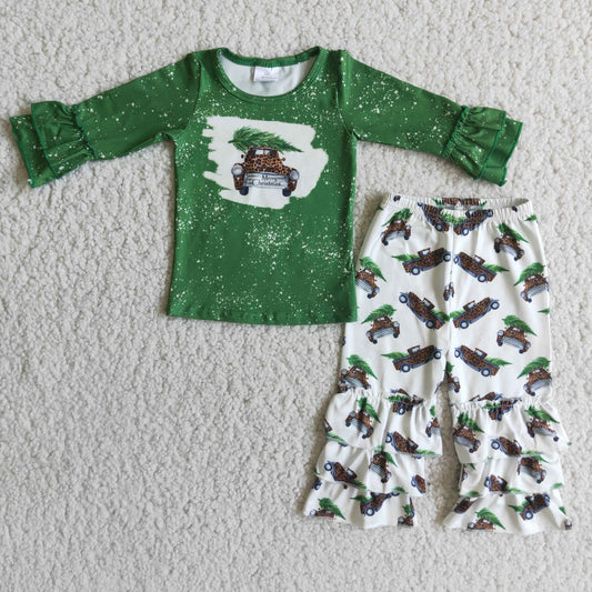 6 A20-18 Baby Girls Christmas Tree Outfit