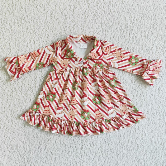 Baby Girls Christmas Deer Dress