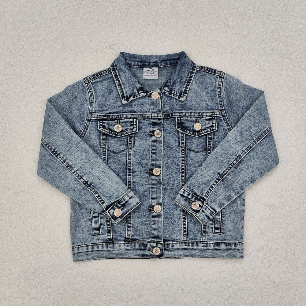 Baby Girls Light Blue Denim  Jackets