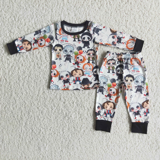 6 B4-4 Kids Boys Halloween Long Sleeve Pajama $2.99