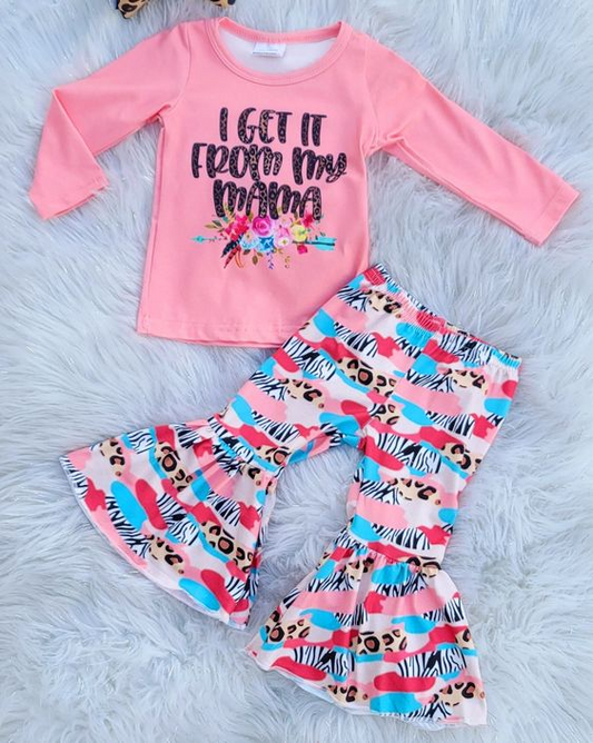I Get It From My Mama Set Outfit
