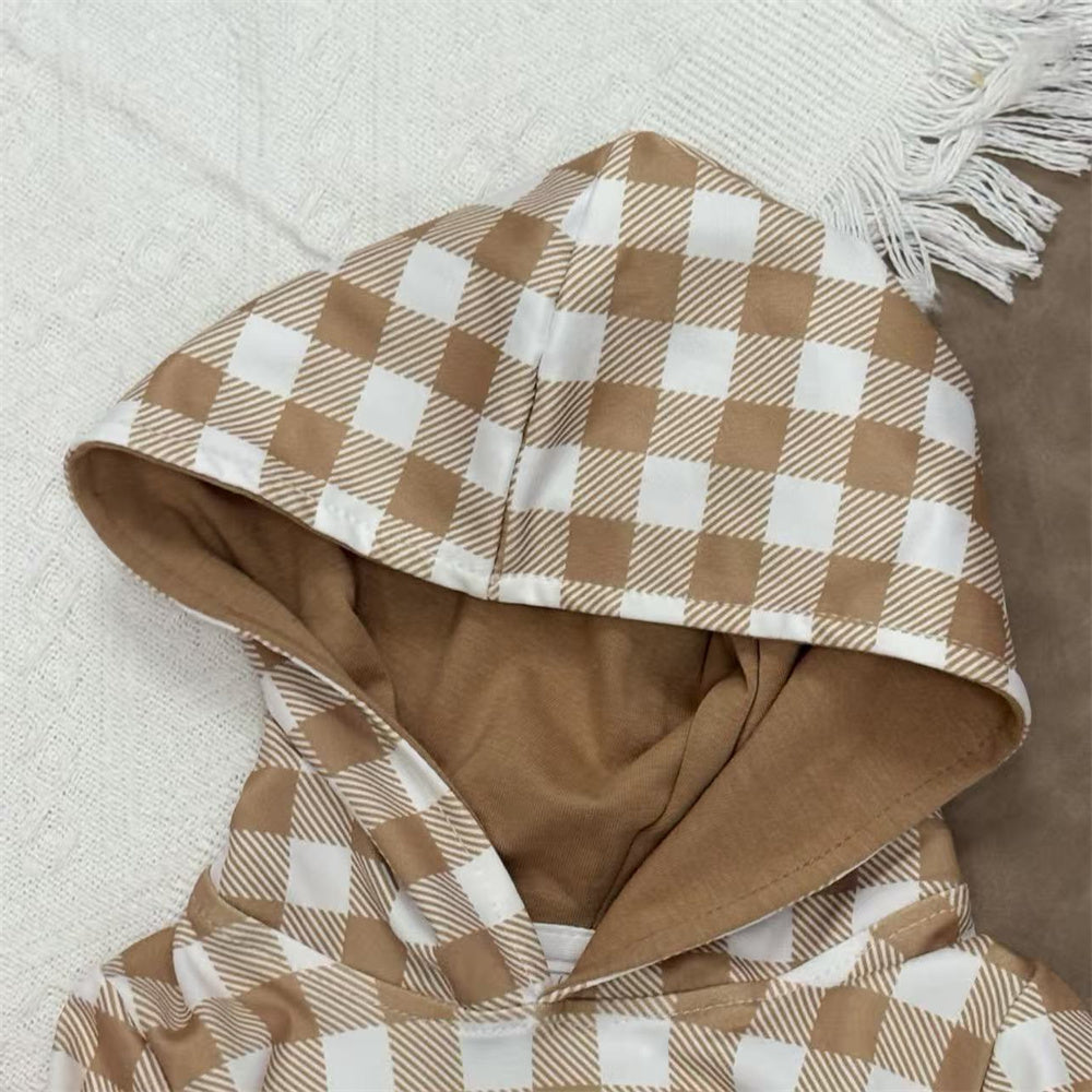 Baby Brother Sister Sibling Hunting Life Long Sleeve Hoodie Top