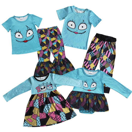 Baby  Sibling Halloween Matching Set and Romper