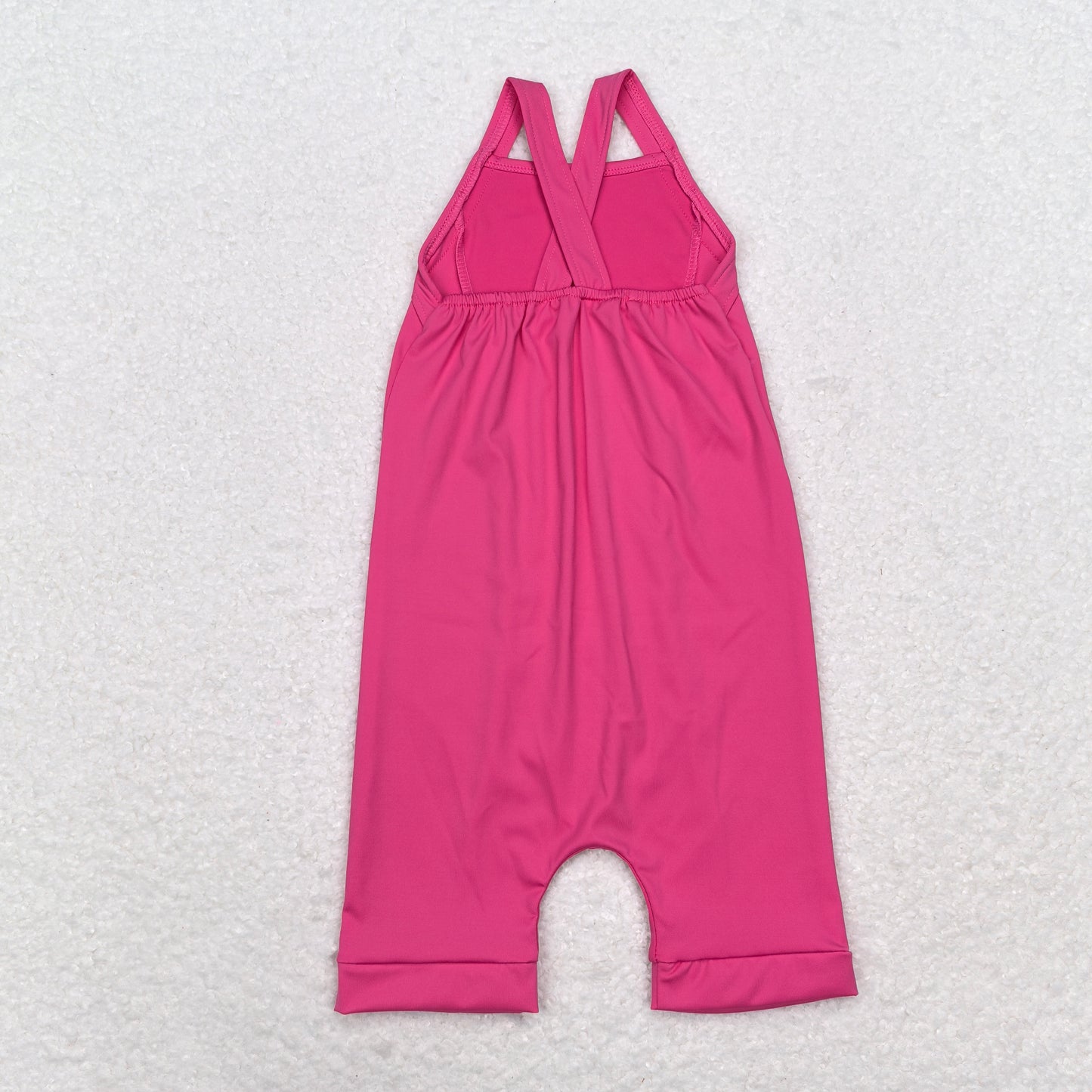 Baby Girls Hot Pink Active Wear Athletic Jumpsuits