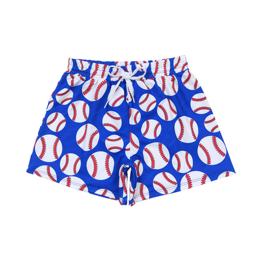 Baby Boys Baseball Swimming Trunks Summer Beach Shorts