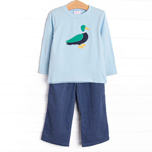 Preorder id-season Mallard Applique Pant Set 5 MOQ