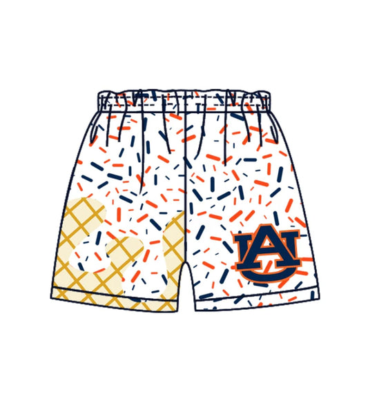 Preorder 5 MOQ Baby Boys Football Team AU Ice Cream Drip Shorts