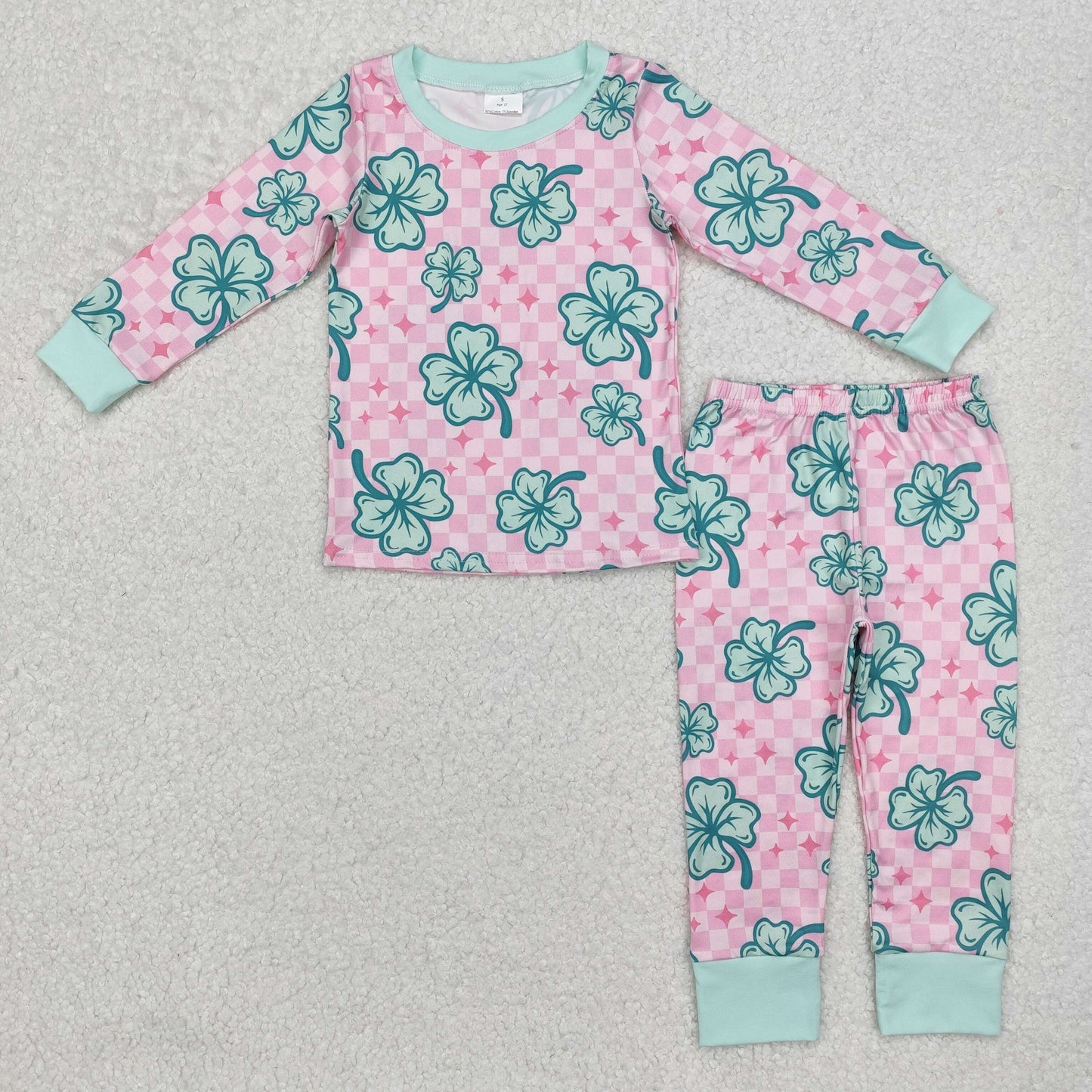 Baby Girls Saint Patrick Long Sleeve Pajama Set