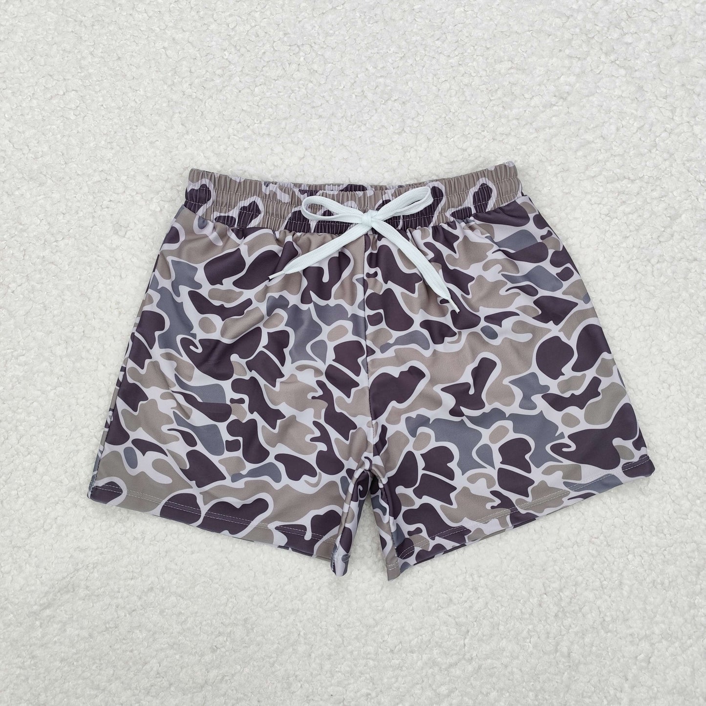 Baby Boys Camo Summer Trunk Swimsuits