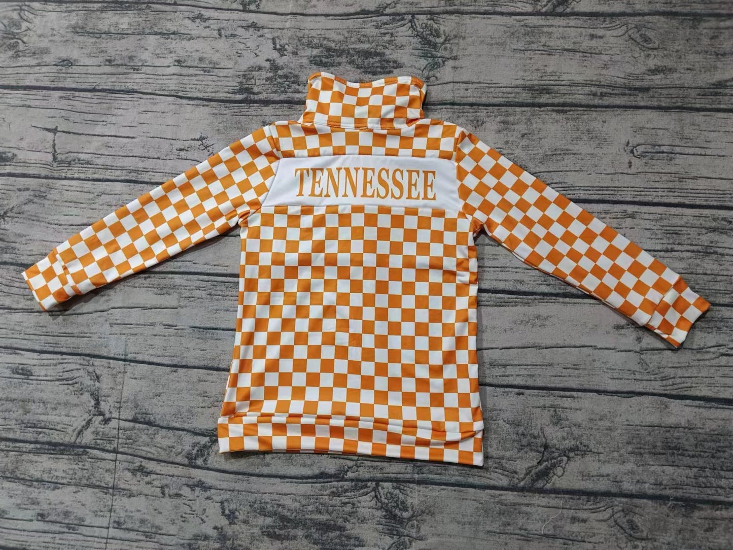 Baby Boys Sport Team Tennessee Long Sleeve Pullover Top 5 MOQ Preorder