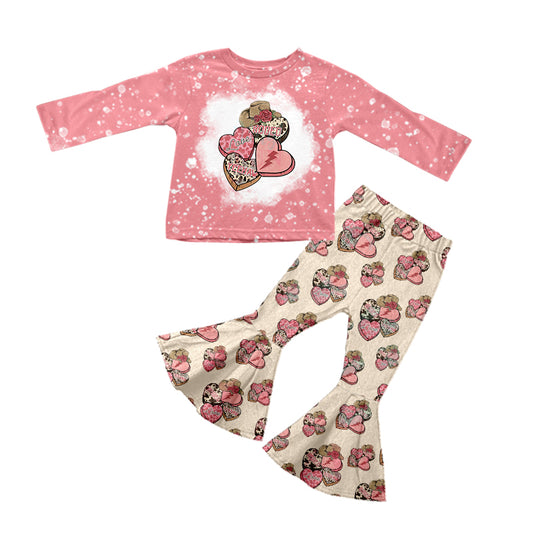 Baby Girls Outfit Valentine's Day Western 5 MOQ Preorder